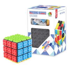 Mijn Hummeltje Magic Cube Puzzle™   Draai, Verwonder & Los op   Puzzel Bouwblok Zwart | Educatief Speelgoed