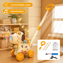 Mijn Hummeltje Bubble Blower – Speels & Leuk – Bellen Blaas Duw Wagen Hond | Educatief Speelgoed