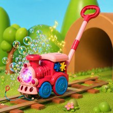 Mijn Hummeltje Bubble Blower – Speels & Leuk – Bellen Blaas Duw Wagen Roze Trein | Educatief Speelgoed