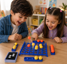 Mijn Hummeltje Bouncing Ball – Gezellig & Hilarisch – Tafelspel | Educatief Speelgoed