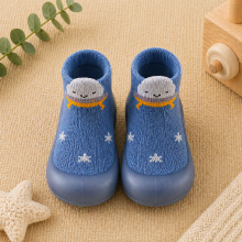 Mijn Hummeltje Baby Anti Slip Shoes – Veilig & Comfort – Kinder Schoenen Dieren & Raket / Blauw / 19 (6–10 maanden) | Educatief Speelgoed