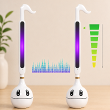 Mijn Hummeltje Otomatone Synthesizer Toy – Muziek & Interactief – Saxofoon Speelgoed Wit | Educatief Speelgoed