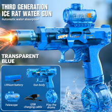 Mijn Hummeltje Automatic Water Blaster – Actief & Interactief – Water Pistool Blauw | Educatief Speelgoed
