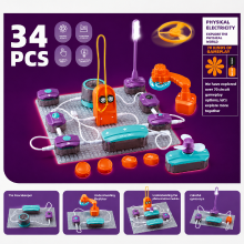 Mijn Hummeltje STEM Electronic Building Kit – Leerzaam & Technisch – Circuit Experimenten Set Interactieve natuurkunde | Educatief Speelgoed