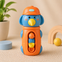 Mijn Hummeltje SpinSplash – Schattig & Leuk – Bad Speelgoed Spinner Oranje Olifant | Educatief Speelgoed