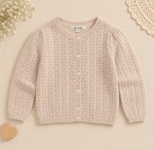 Mijn Hummeltje Girls Summer Fashion Top – Luchtig & Comfort – Vintage Meisjes Top Beige vest / 130 (6–7 jaar) | Educatief Speelgoed