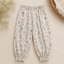 Mijn Hummeltje Chic Skirt & Wide Leg Pants – Elegant & Comfort – Losse Kinderkleding Bluebell Bloom Pants / 120 (5–6 jaar) | Educatief Speelgoed