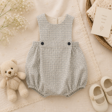 Mijn Hummeltje Vintage Rompers – Tijdloos & Zacht – Baby Jumpsuit 80 (3–6 maanden) / Zachte luchtkussentjes | Educatief Speelgoed