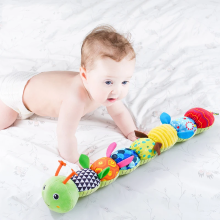 Mijn Hummeltje CuddleCater – Zintuiglijk & Ontwikkelend – Baby Rammelaar Groen | Educatief Speelgoed