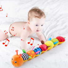 Mijn Hummeltje CuddleCater – Zintuiglijk & Ontwikkelend – Baby Rammelaar Oranje | Educatief Speelgoed