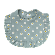 Mijn Hummeltje BabyBloom – Schattig & Comfortabel – Baby Slabbetje met Ruffle Rand Daisy | Educatief Speelgoed