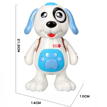 Mijn Hummeltje Dancing Spin Robot™   Lichtjes en Dansjes   Speelgoedrobot Hond Blauw | Educatief Speelgoed