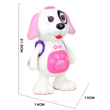 Mijn Hummeltje Dancing Spin Robot™   Lichtjes en Dansjes   Speelgoedrobot Hond Roze | Educatief Speelgoed