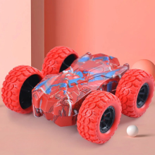 Mijn Hummeltje Double Stunt Car™   Dubbelzijdig Plezier   Speelgoedauto Rood | Educatief Speelgoed