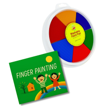 Mijn Hummeltje Paint Wheel™   Urenlang creatief zijn   Verfset Set van 6 kleuren + GRATIS Vingerverf Boek | Educatief Speelgoed