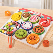 Mijn Hummeltje Toddler Clips™   Fruit & Vorm Match   Sorteerspel Uitgebreide Set | Educatief Speelgoed
