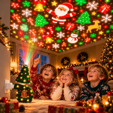 Mijn Hummeltje HolidayBeam – Feestelijk & Sfeervol – USB Kerstprojector met Lichtpatronen | Educatief Speelgoed