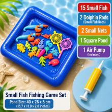 Mijn Hummeltje Fishing Game – Leren & Ontdekken – Magnetisch Visspel Set van 15 | Educatief Speelgoed