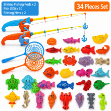 Mijn Hummeltje Fishing Game – Leren & Ontdekken – Magnetisch Visspel Set van 30 | Educatief Speelgoed