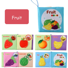 Mijn Hummeltje Soft Tail Book™ – Zachte Staartpret – Sensorisch Dieren Babyboekje Fruit | Educatief Speelgoed
