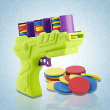 Mijn Hummeltje FunGun – Veilig & Educatief – Foam Schietspel Set Groen | Educatief Speelgoed