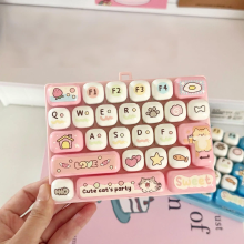 Mijn Hummeltje FunPress – Kindvriendelijk & Anti Stress – Speeltoetsenbord Lichtroze | Educatief Speelgoed