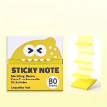 Mijn Hummeltje MemoBuddy – Kleurrijk & Functioneel – Transparante Plakbriefjes Geel | Educatief Speelgoed