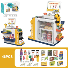 Mijn Hummeltje PlaySmart – Creatief & Educatief – Supermarkt Speelset Geel | Educatief Speelgoed