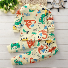 Mijn Hummeltje SleepBuddy – Zacht & Comfortabel – Kinder Pyjamaset met Lange Mouwen Gele Dino / 73 (0–6 maanden) | Educatief Speelgoed