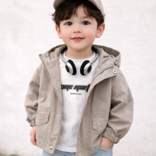 Mijn Hummeltje CozyShield – Winddicht & Comfortabel – Kinder Parka Grijs / 90 (24 maanden) | Educatief Speelgoed