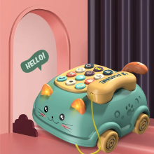Mijn Hummeltje Musical Baby Phone™   Muzikale Piano Telefoon Groen | Educatief Speelgoed