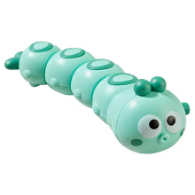 Mijn Hummeltje Crawling Caterpillar™   Wiebelen met de Rupsmobiel   Opwindbare Rups Groen | Educatief Speelgoed