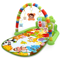 Mijn Hummeltje Musical Arch™ – Klanken & Kleuren – Baby Gym Blije Dieren Groen | Educatief Speelgoed