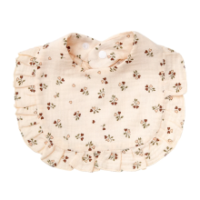 Mijn Hummeltje BabyBloom – Schattig & Comfortabel – Baby Slabbetje met Ruffle Rand Hart | Educatief Speelgoed