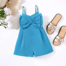 Mijn Hummeltje Mini Fashion™ – Strik & Stijl – Kinder Jumpsuit 100 (3 jaar) / Blauw | Educatief Speelgoed