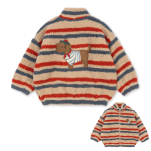 Mijn Hummeltje WarmHug – Comfortabel & Trendy – Kinder Fleece Jas met Speelse Prints Jas / Hond / 80 (18–24 maanden) | Educatief Speelgoed