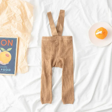 Mijn Hummeltje Mini Fashion™   Zacht & Comfortabel   Kinder Legging met Bretels Licht Bruin / S (0 1 jaar) | Educatief Speelgoed