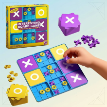 Mijn Hummeltje ThinkTac – Slim & Uitdagend – Tic Tac Toe Breinbreker (Boter kaas en eieren) | Educatief Speelgoed