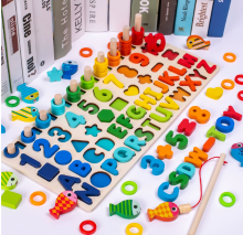 Mijn Hummeltje Woods™ | Ontwikkel de vaardigheden   Montessori houten speelbord Pastel XL   bijna uitverkocht | Educatief Speelgoed