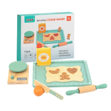 Mijn Hummeltje Woods™   Stimuleer Creativiteit & Vaardigheden   Houten Speelkeuken Set | Educatief Speelgoed