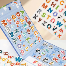 Mijn Hummeltje BusyBrain – Engelse woordjes leren & rekenen – Alfabet & Cijfers Puzzelboek Letters | Educatief Speelgoed