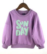 Mijn Hummeltje Mini Fashion™   Leuke Printen   Trui Licht Paars / 120 (5 jaar) | Educatief Speelgoed
