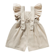 Mijn Hummeltje Mini Fashion™   Zomers & Schattig   Kinder Jumpsuit Meisjes Khaki / 100 (2 3 jaar) | Educatief Speelgoed