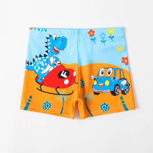 Mijn Hummeltje CoolBreeze – Zomers & Ademend – Strakke Kinder Zwembroek Dino Strand / 3XL (9–10 jaar) | Educatief Speelgoed