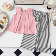 Mijn Hummeltje Sleeveless Tops & Pants – Zacht & Stijlvol – Kinder Kleding Zomer Set Klassiek Roze / 90 (18–24 maanden) | Educatief Speelgoed