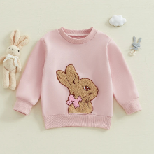 Mijn Hummeltje LittleBunny – Comfortabel en stijlvol – Paas trui Roze / 80 (6–12 maanden) | Educatief Speelgoed