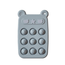 Mijn Hummeltje Fidget Toy™   Bijtring & Fidget speelgoed in 1   Siliconen Fidget Telefoon Telefoon   Blauw | Educatief Speelgoed