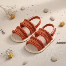 Mijn Hummeltje Baby Girls Sandals – Zacht & Comfort – Zomer  Sandalen Bruin / 12 (7–12 maanden) | Educatief Speelgoed