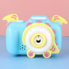 Mijn Hummeltje Magical Bubble Camera™   Stimuleer Buitenspelen   Magische Bubbelcamera voor Kinderen Blauw roze | Educatief Speelgoed
