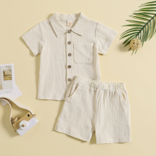 Mijn Hummeltje Mini Fashion™   Katoen Linnen Zomerset Jongens Beige / 100 (12 18 maanden) | Educatief Speelgoed